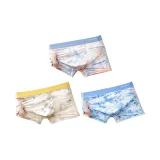 Туманный цветочный дизайн, синий чернильный цветочный, цветное облако