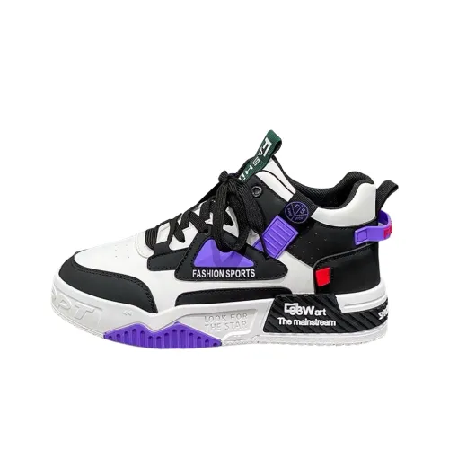 Beerus MID Топ Скейтборд Кроссовки Мужские Черные