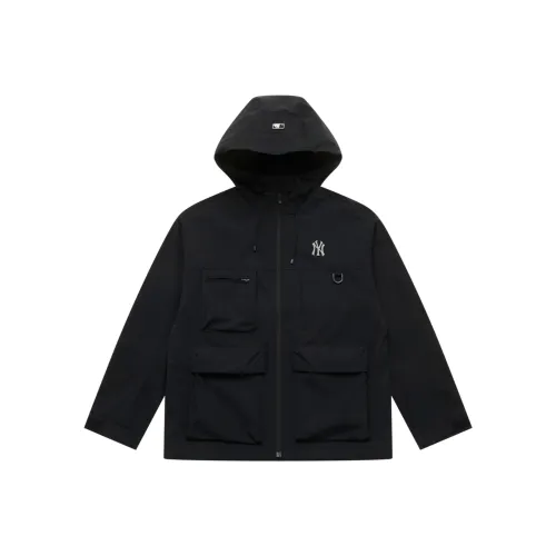 MLB New York Yankees Basic Collection 25FW Куртка Унисекс Стандартная Черная