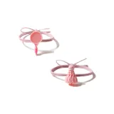 2 шт [Розовый ракетка + бадминтон]