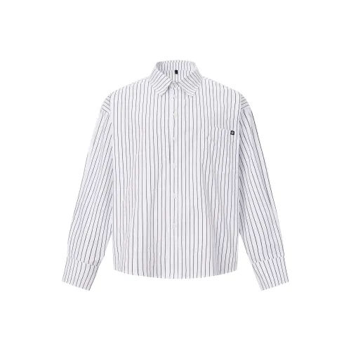 98SQUID Белый Унисекс Рубашки