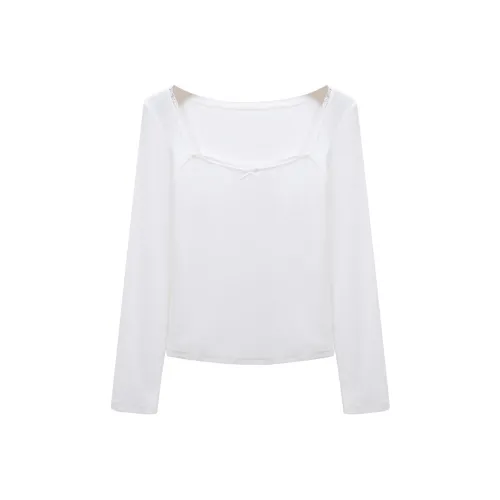 SUSANSAN Cloud White Женские T-рубашки