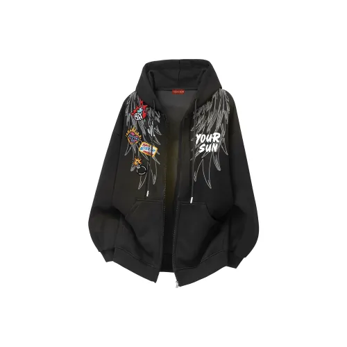 Удобный и освежающий кардиган свитшот унисекс