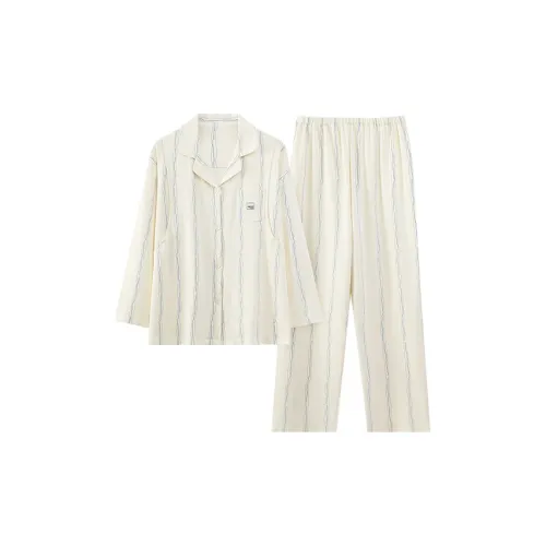 MIIOW Белый Женский Пижамный Комплект