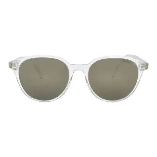 DIOR Ацетат Круглые Солнцезащитные очки Мужские Белые