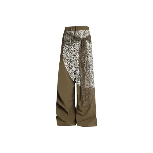 DIJIEER Кофейный Мужской Джинсы