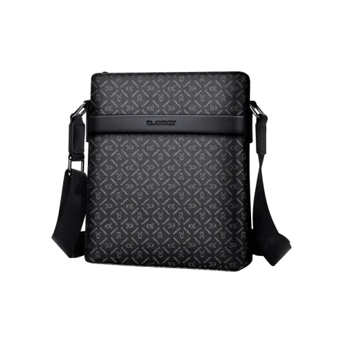 PLAYBOY Коллаборация ПВХ Сумка через плечо Средняя Мужская Черная