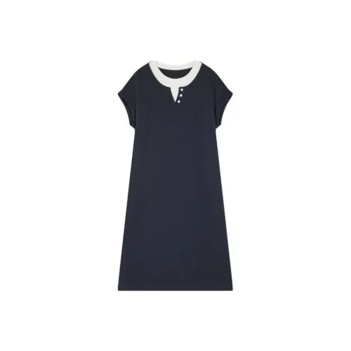 COVER TIME Короткое платье с короткими рукавами женское