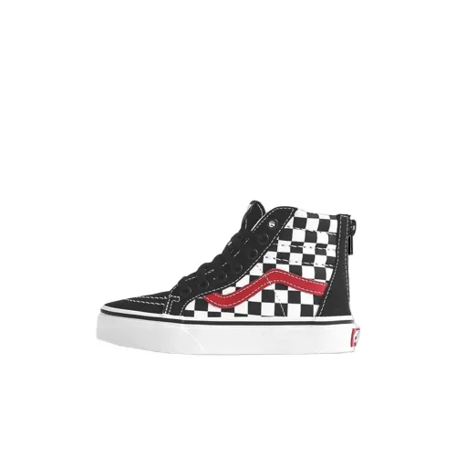 VANS SK8 HI Высокий Топ Детские Скейтбординги Черный Белый Малыш