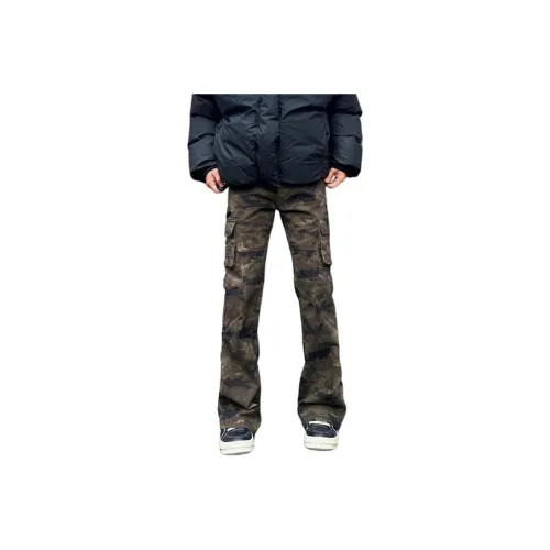 UPWARD LAB Камуфляж Унисекс Джинсы