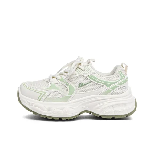 Warrior визуально увеличивает рост Амортизация и устойчивость к истиранию Низкий топ Толстая подошва Кроссовки Женские