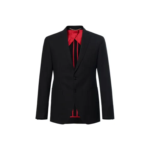 Hugo Boss Черные Мужские Деловые Костюмы