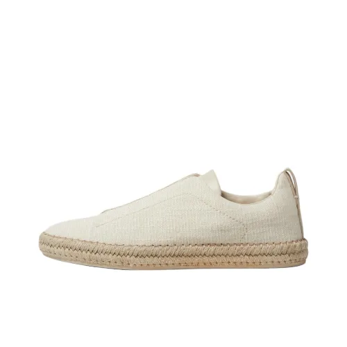 Zegna Triple Stitch Espadrilles Мужские Бежевые