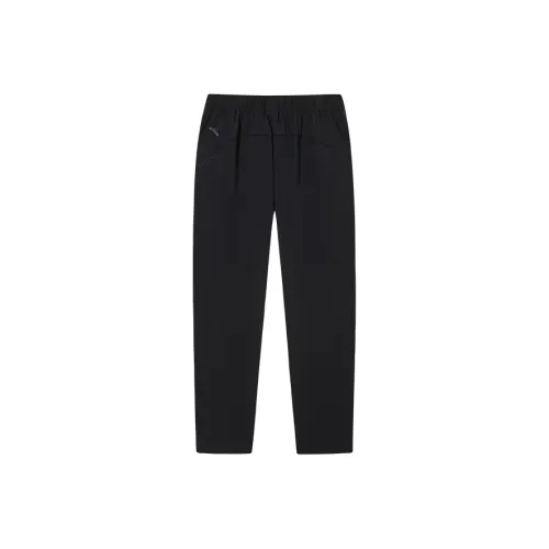 ANTA Вязаные тренировочные брюки мужской основной черный