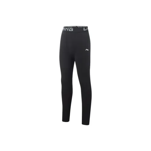 LINING YOUNG Комплексное физическое развитие Умеренный Детский Быстросохнущие Брюки Зимний Детский