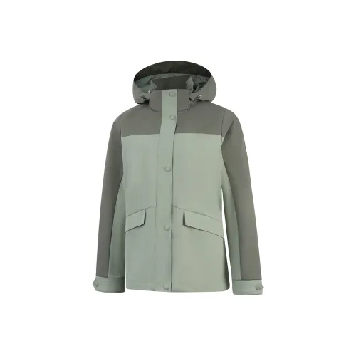 LINING Травяной зеленый/Чайно-зеленый Женская тренч