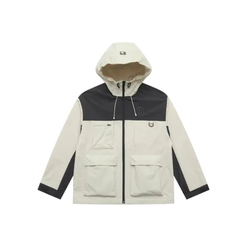 MLB Boston Red Sox Basic Collection 25FW Куртка Унисекс Deep Айвори