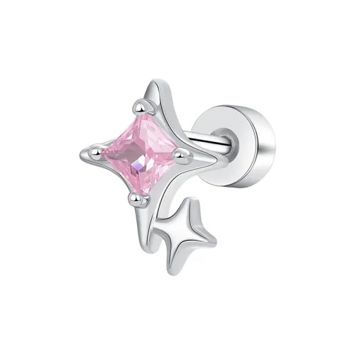 HMZ Copper Alloy Stud Earrings Women's HMZ Серьги-гвоздики из медного сплава женские