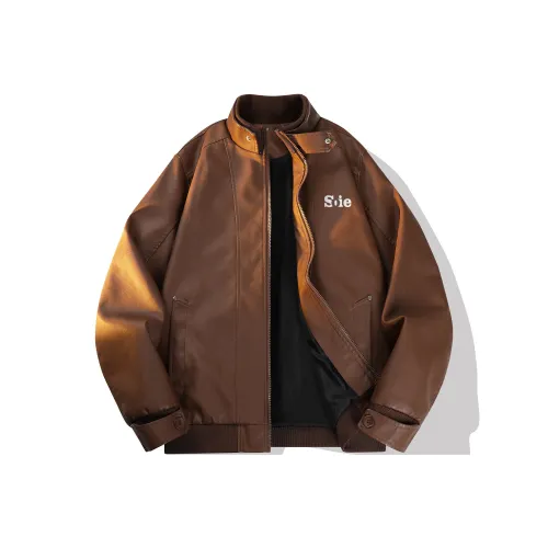 SOIE Унисекс Кожаные куртки