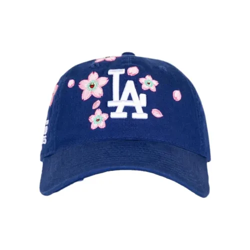 New Era Хлопковые кепки унисекс синие