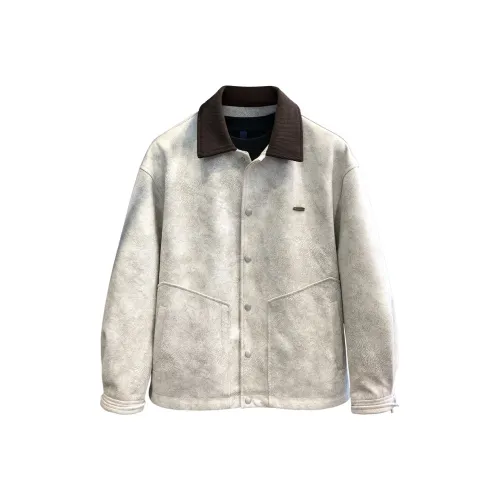 YGQPZHZ Кожа Куртка Куртка Мужская