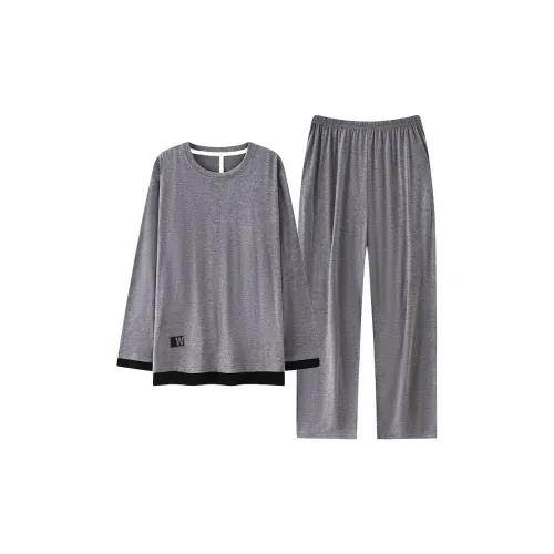 MADALLO Темно-серый Мужской Пижамный комплект
