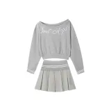 Серый комплект из двух частей