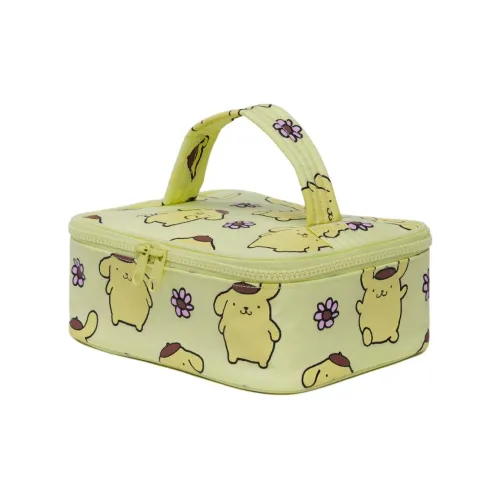 Sanrio Baggu Collaboration Pudding Dogs Nylon Bag Small Unisex Emerald Green Санрио Baggu Коллаборация Pudding Dogs Нейлоновая сумка маленькая унисекс изумрудно-зеленая