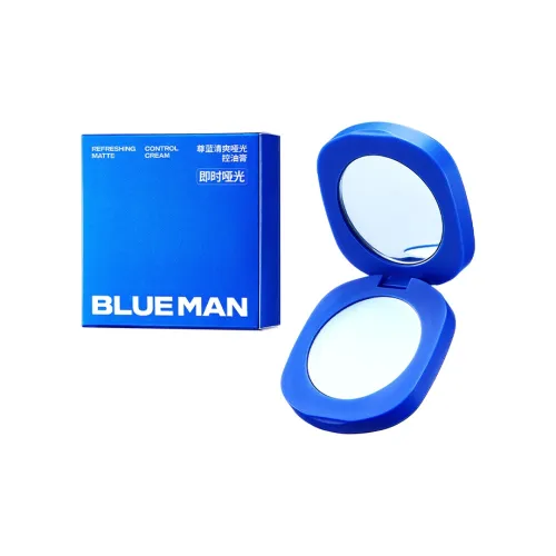 BLUE MAN Освежающий Матовый Контроль Жирности Кремовый Пудра Естественный