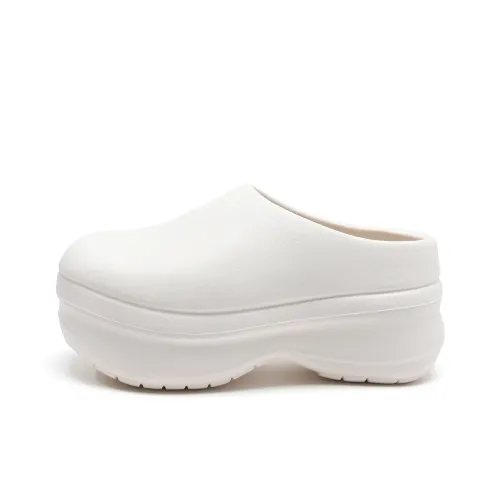 JEEP ЭВА Slip-resistant Домашние тапочки Женские Ecru