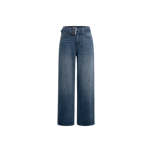 SISTER TITI Blue Women's Jeans SISTER TITI Синий Женские Джинсы