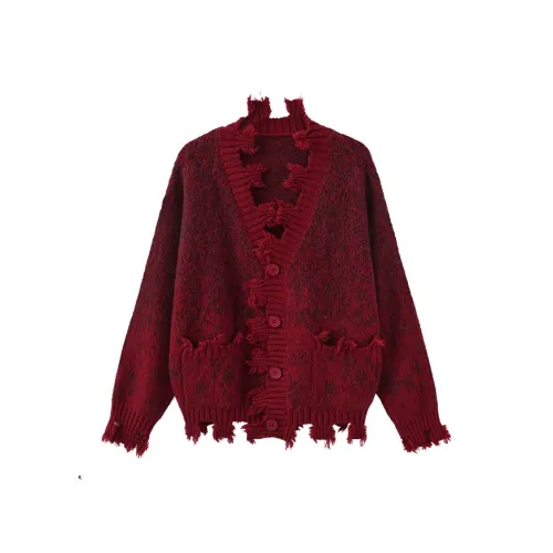 11SH97 Red Women's Sweaters