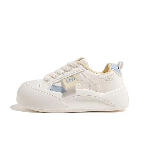 HUANQIU Водонепроницаемый устойчивый к истиранию легкий низкий топ кеды для скейтбординга женские бежево-желтые