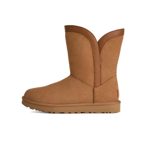 UGG Classic Novelty Сноубутсы Женские Каштановый