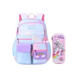 Градиентный синий рюкзак + пенал