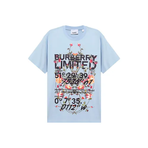 Burberry T-Shirt Унисекс Light Blue