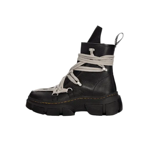 DR.MARTENS x RICK OWENS RO 1460 Короткий ботинок Martin Мужской Черный
