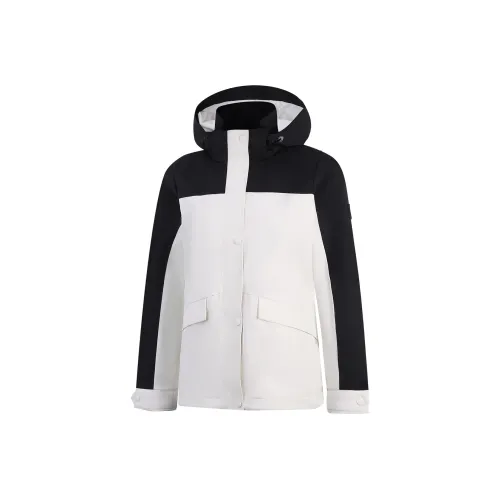 LINING Айвори/Черный Женская Тренч