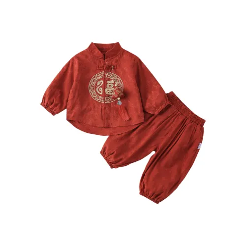 XiaoJinBu Бургунди Baby Повседневная Спортивная Одежда