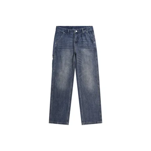 GUANKA Blue Men's Jeans GUANKA Синий Мужской Джинсы
