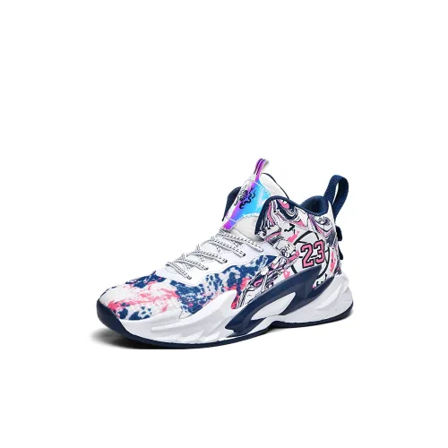 SAINT WATERS Slip-resistant детские баскетбольные кроссовки унисекс