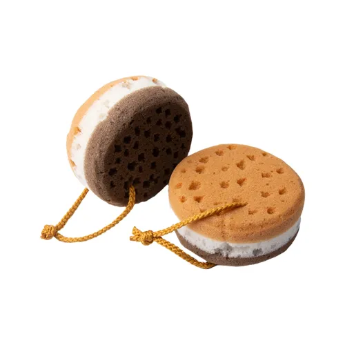 OEING Шампунь Шар Купальная Отшелушивающая Точка Губка Круглая Дружелюбная к Коже Хлопковая Купальная Губка