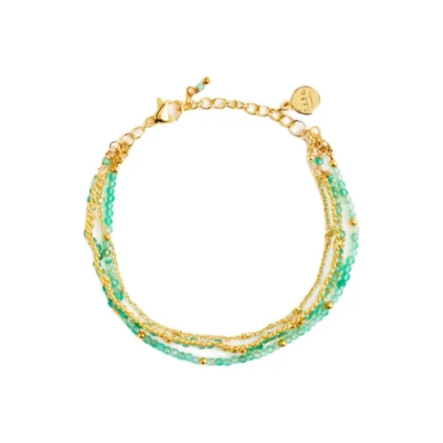 LILO Brass Bracelets Женские Зеленый