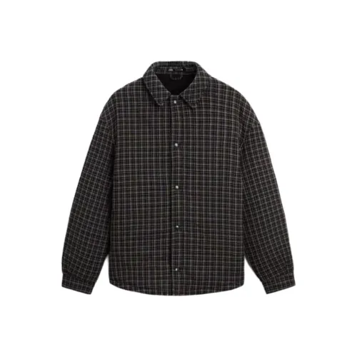 ZARA Черный Коричневый Мужские пуховики