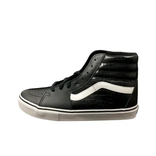 Yesterday's Future X Underworld x Vans Sk8 Hi Высокие Кроссовки для Скейтбординга Мужские Черные Белые