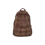 Коричневый, серый, клетчатый