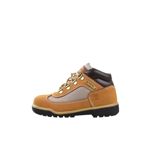 Timberland Field Boots High Топ Детские ботинки Коричневый Children Возраст 3-7 лет