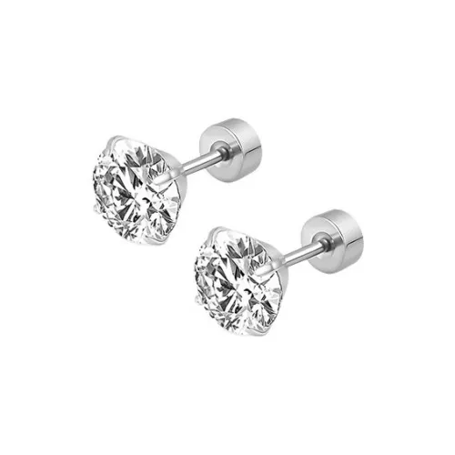 LELC Титан Серьги-гвоздики Женские