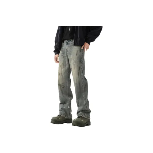 UPWARD LAB Blue Unisex Jeans