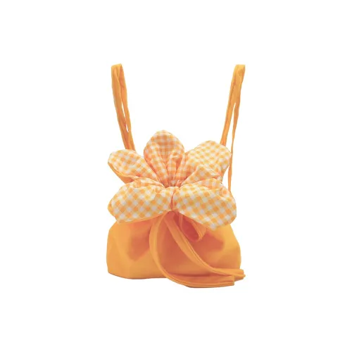 Worm's Home Ткань Рюкзак Стандартный Женский Желтый